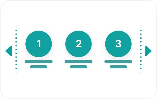 アイコンカルーセルテキストあり